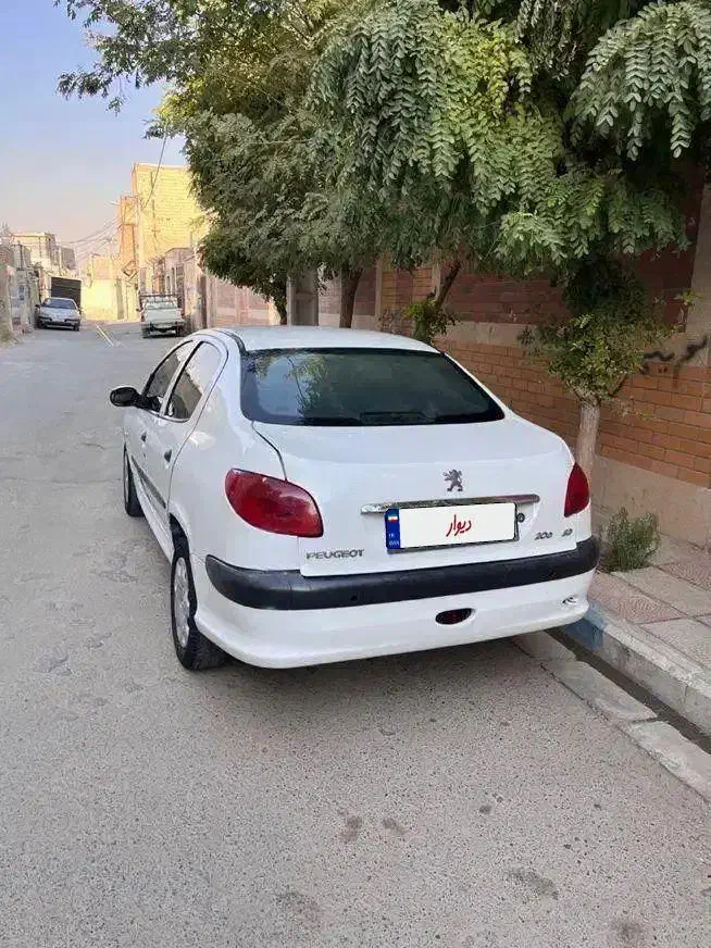 پژو ۲۰۶ صندوق دار v20 - 1387
