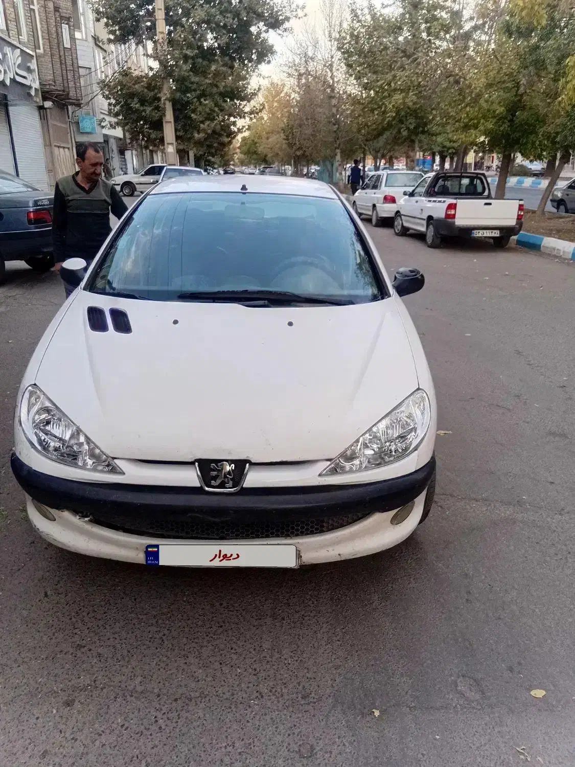 پژو ۲۰۶ صندوق دار v8 - 1386