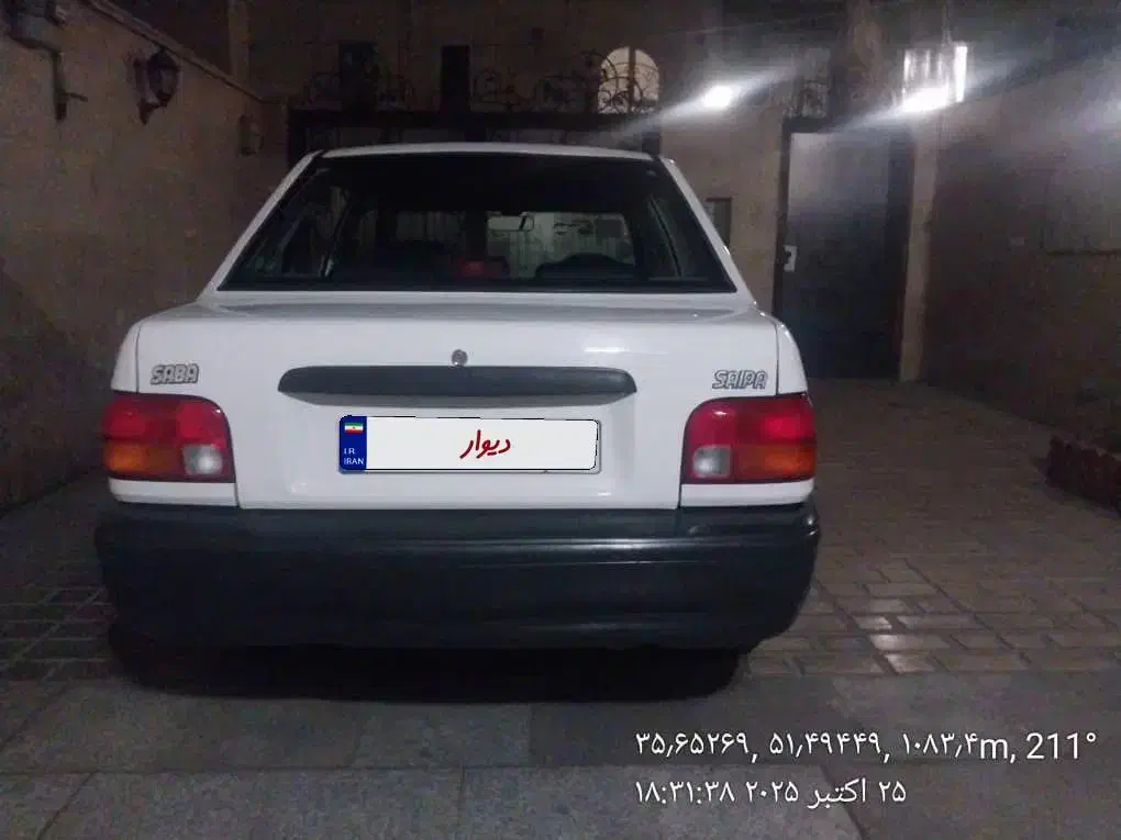 پراید صبا بنزینی - 1389