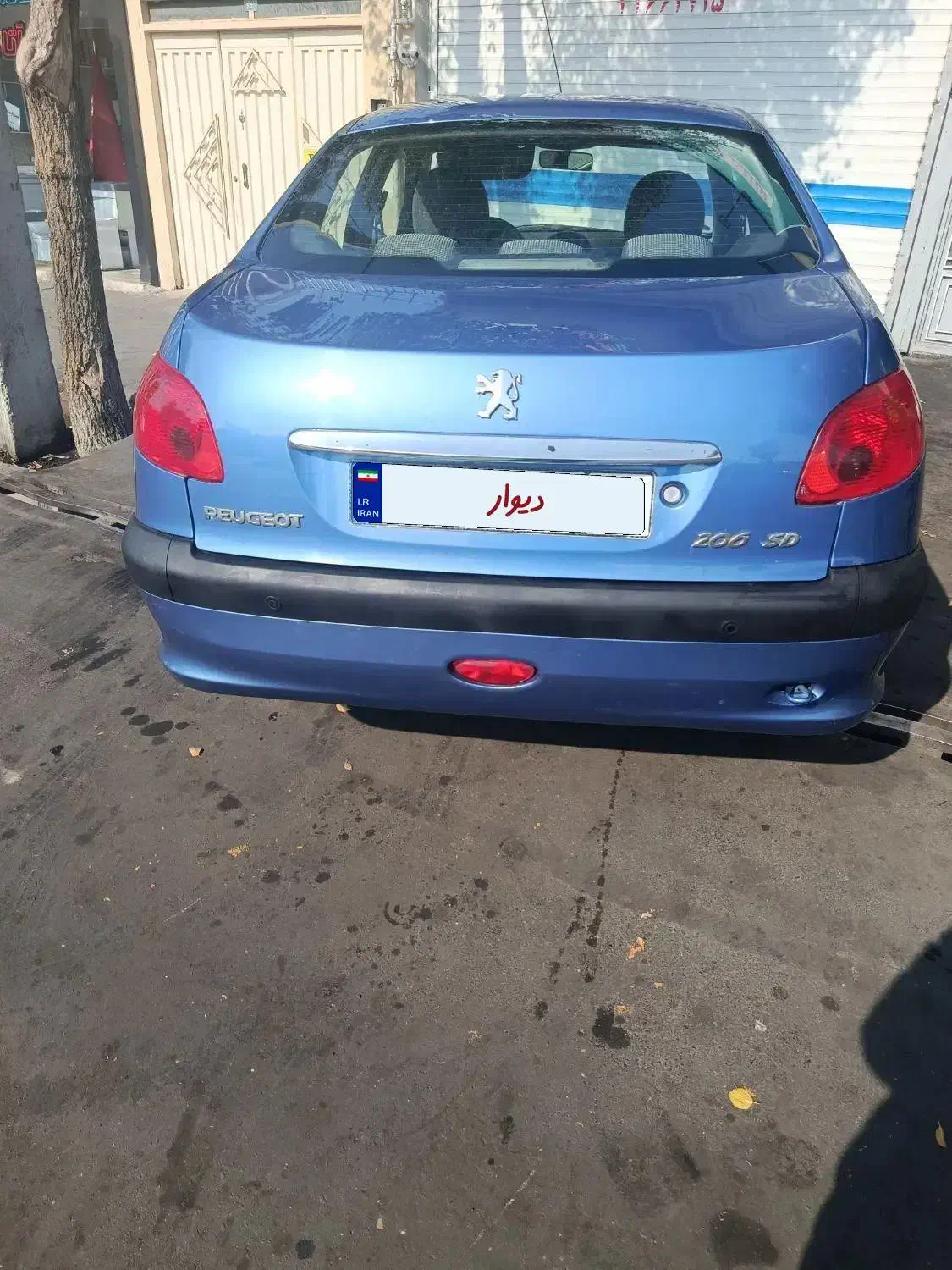 پژو ۲۰۶ صندوق دار v8 - 1396