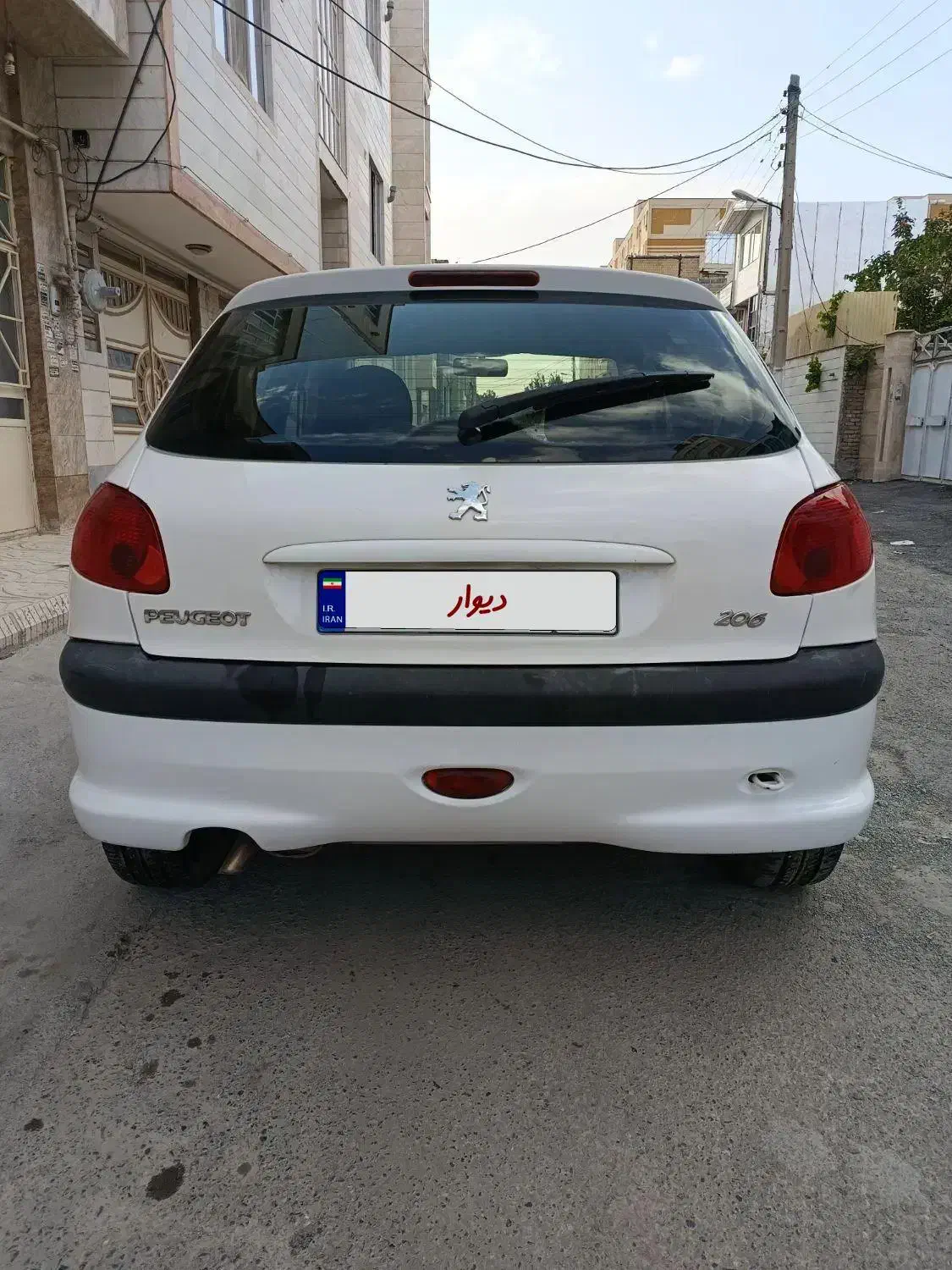 پژو 206 تیپ 3 - 1387