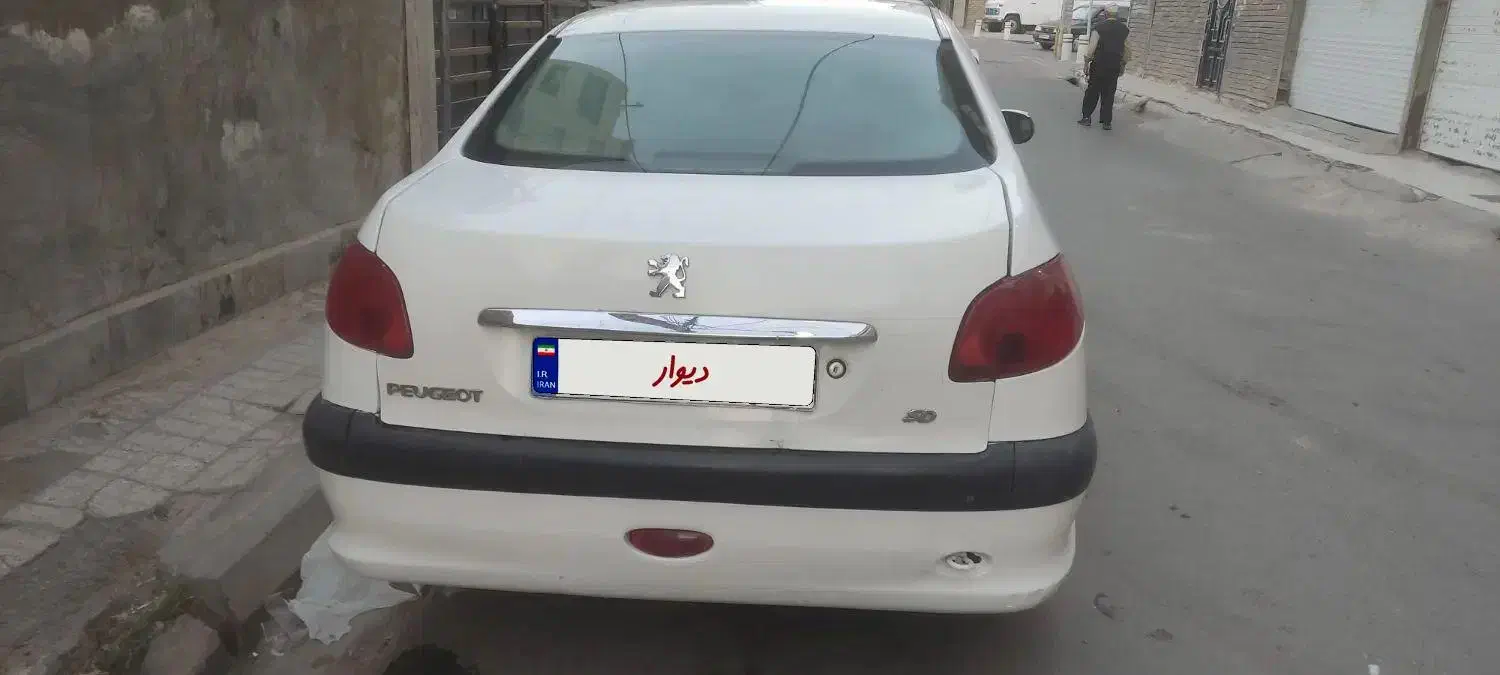 پژو ۲۰۶ صندوق دار v2 - 1388