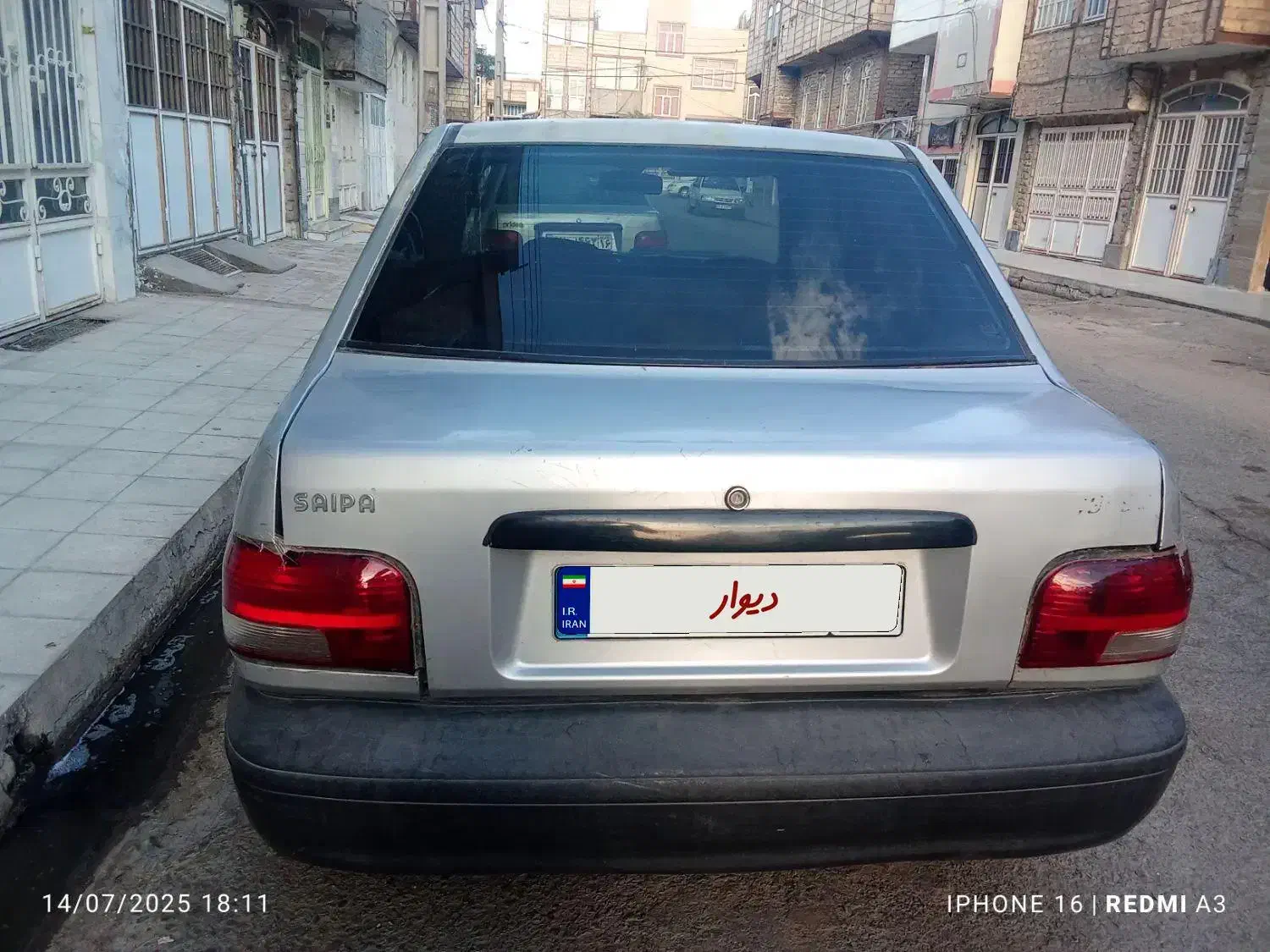 پراید صبا بنزینی - 1385