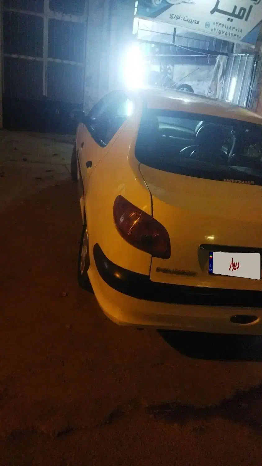 پژو ۲۰۶ صندوق دار v20 - 1387