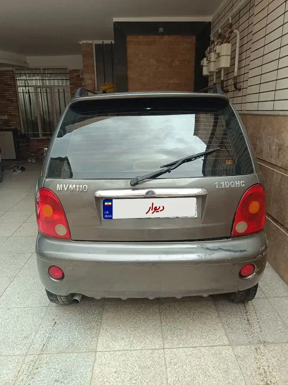 ام وی ام 110 چهار سیلندر دنده ای - 1393