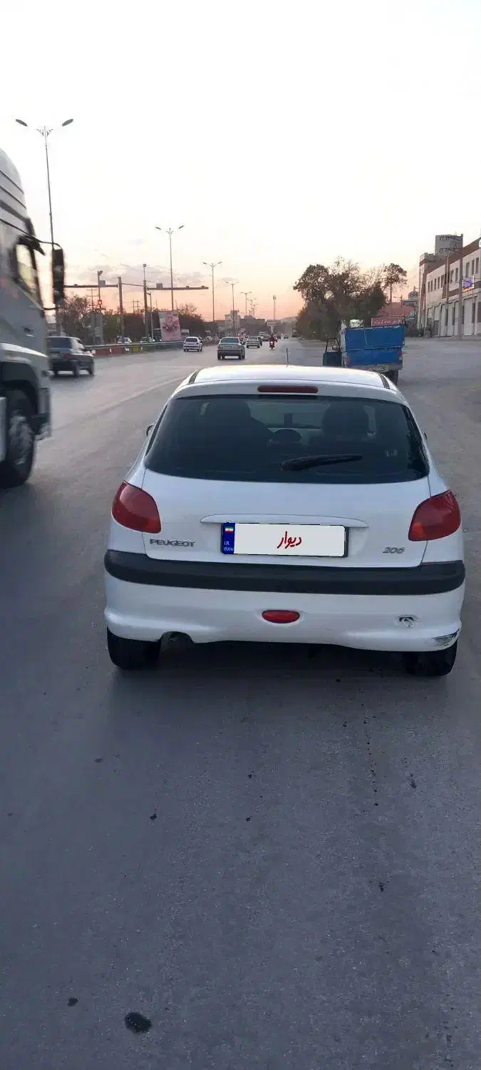 پژو 206 تیپ 2 - 1391