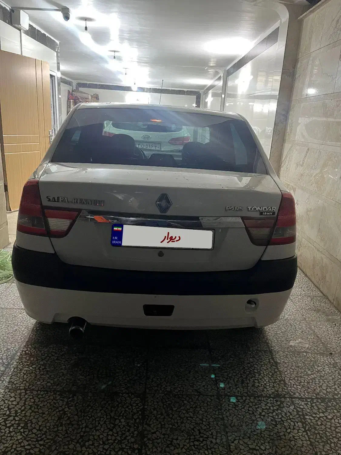 رنو پارس تندر گیربکس JHQ + مولتی مدیا - 1396