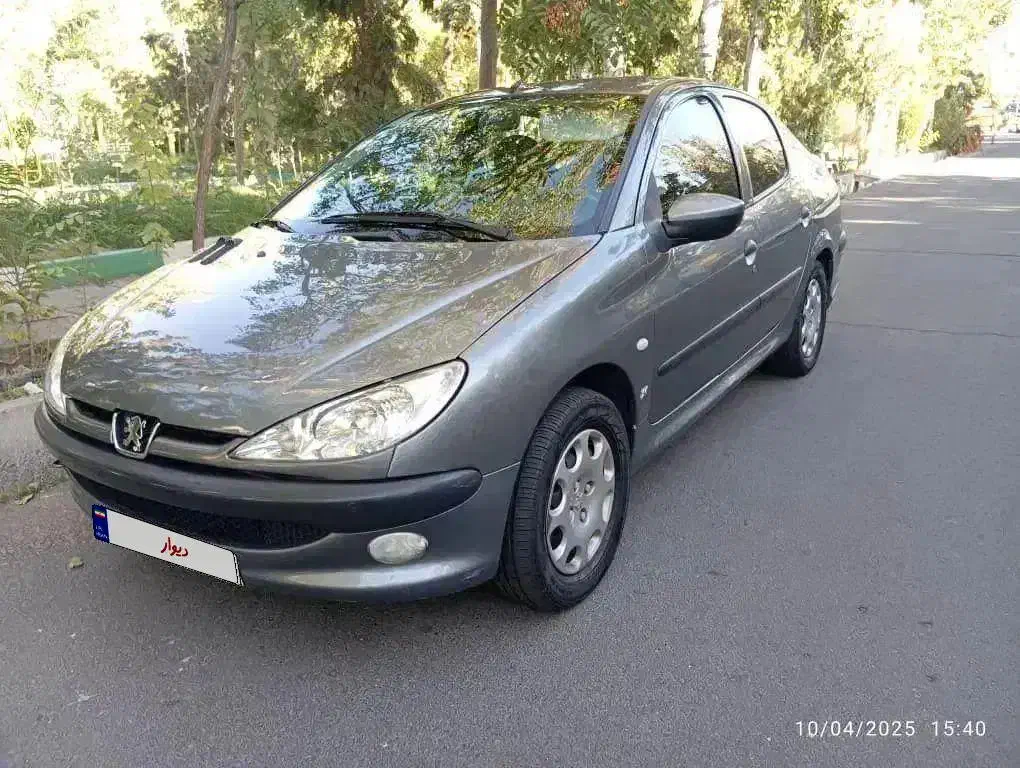 پژو ۲۰۶ صندوق دار v8 - 1397