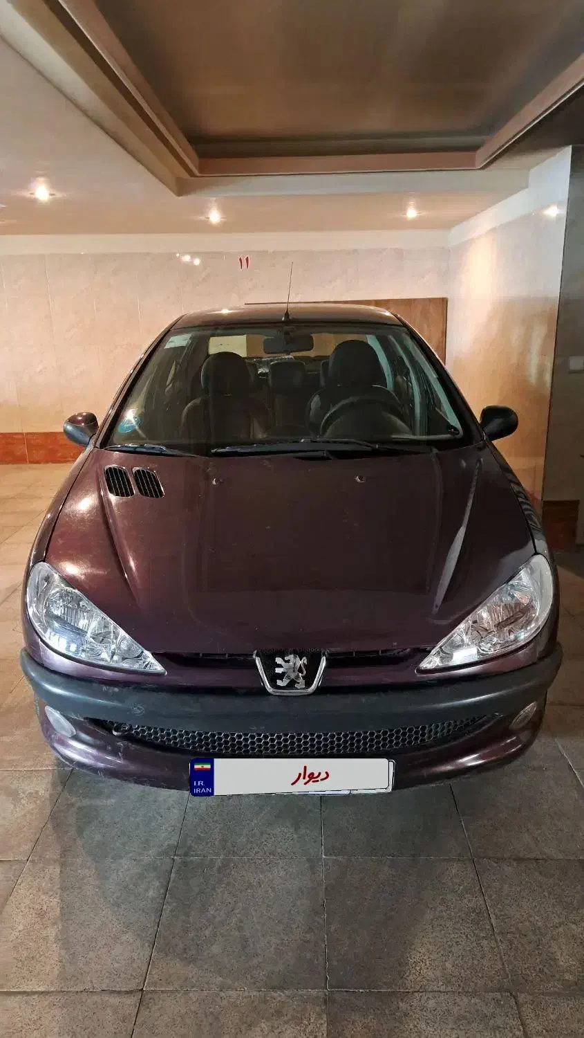 پژو ۲۰۶ صندوق دار v8 - 1390