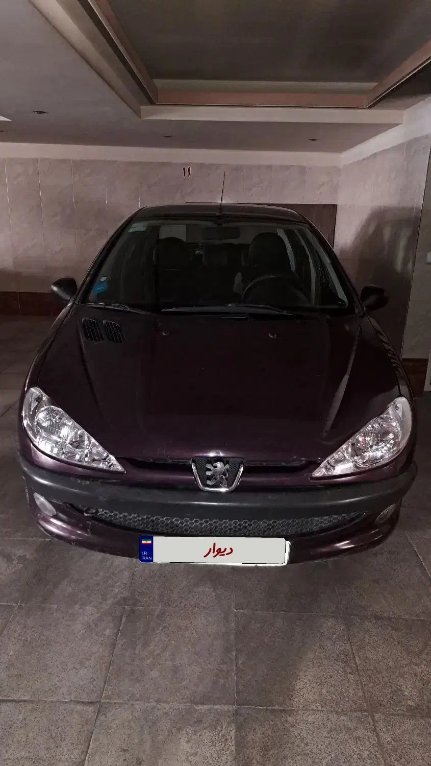پژو ۲۰۶ صندوق دار v8 - 1390
