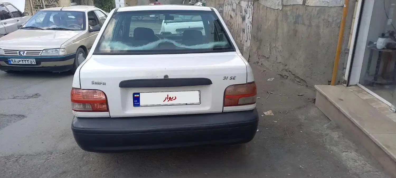 پراید صبا بنزینی - 1386
