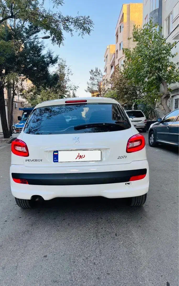 پژو 207 اتوماتیک TU5P - 1403