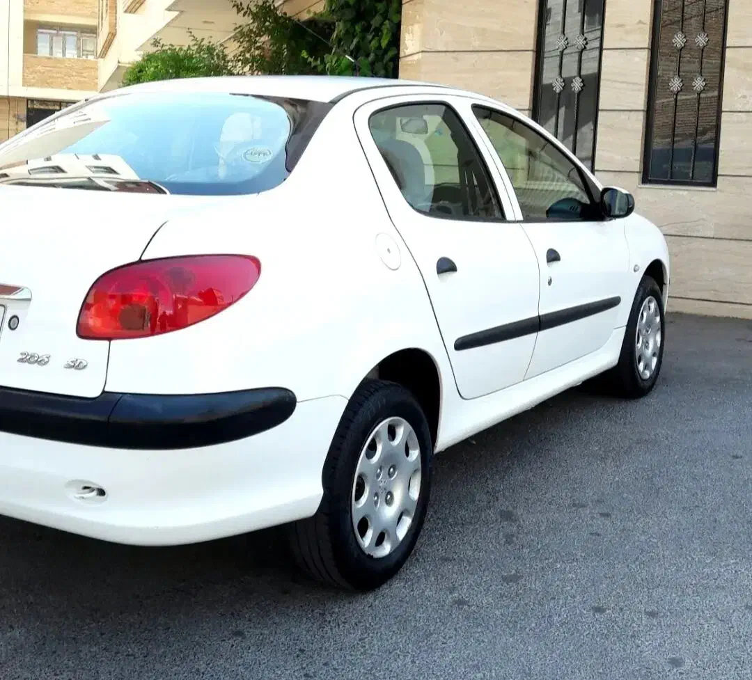 پژو ۲۰۶ صندوق دار v8 - 1388