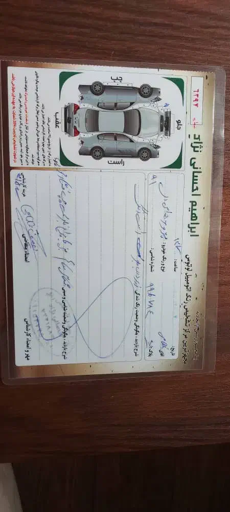 پژو ۲۰۶ صندوق دار v8 - 1391