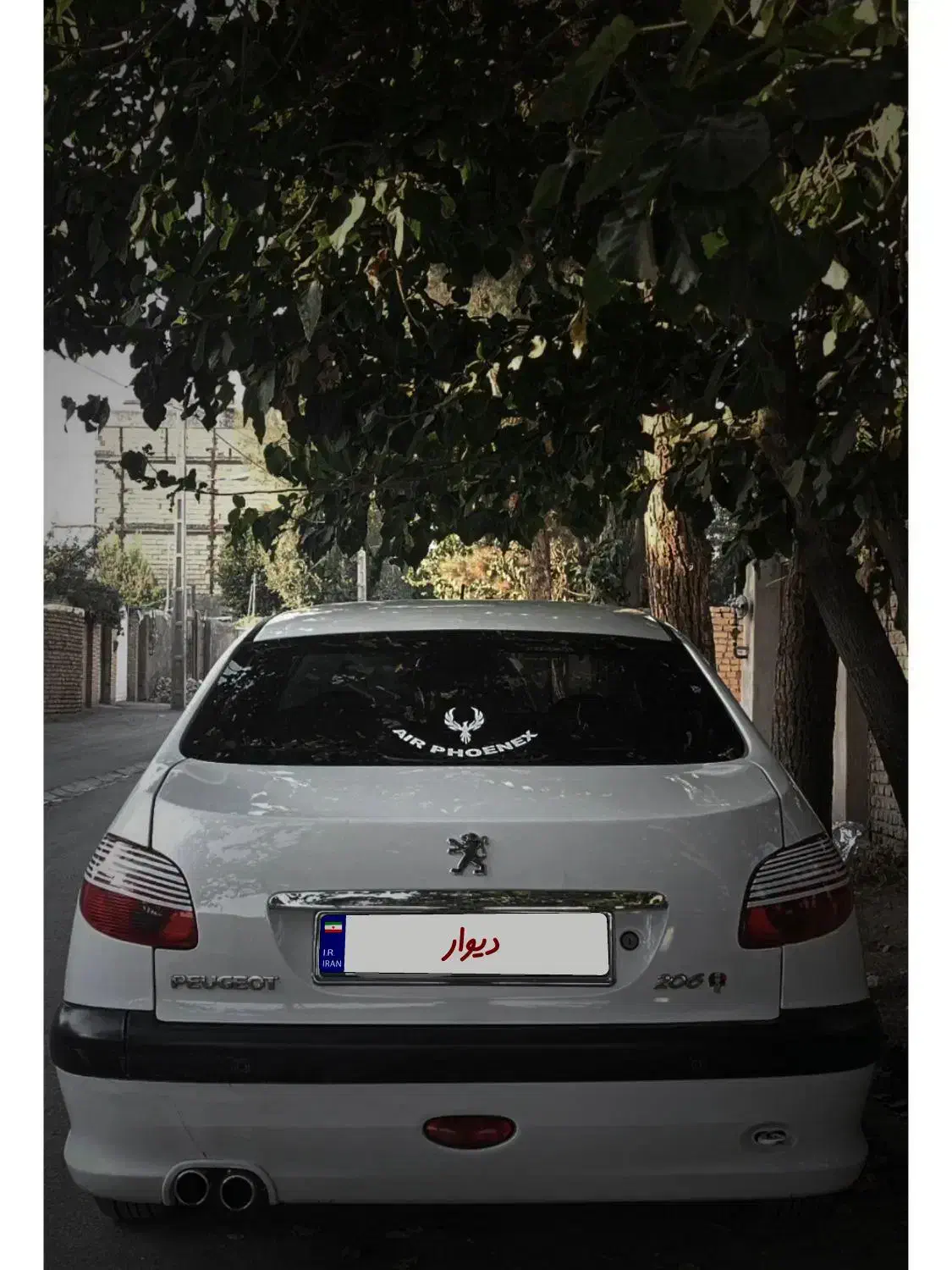 پژو ۲۰۶ صندوق دار v8 - 1395