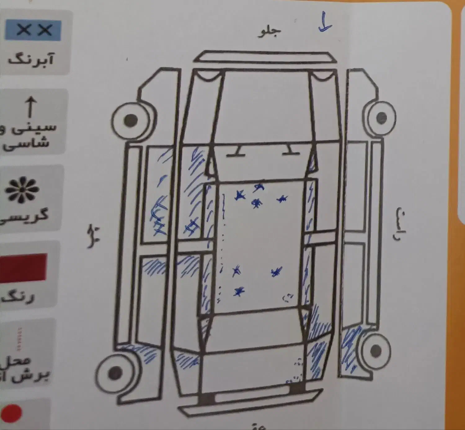 پژو ۲۰۶ صندوق دار v8 - 1395