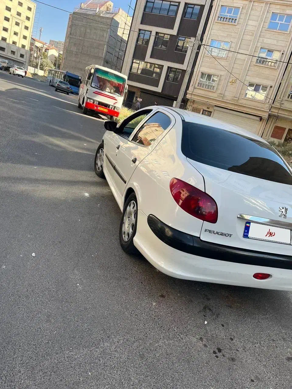 پژو ۲۰۶ صندوق دار v8 - 1389