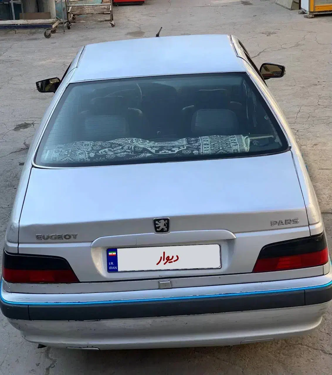 پژو پارس دوگانه سوز - 1389