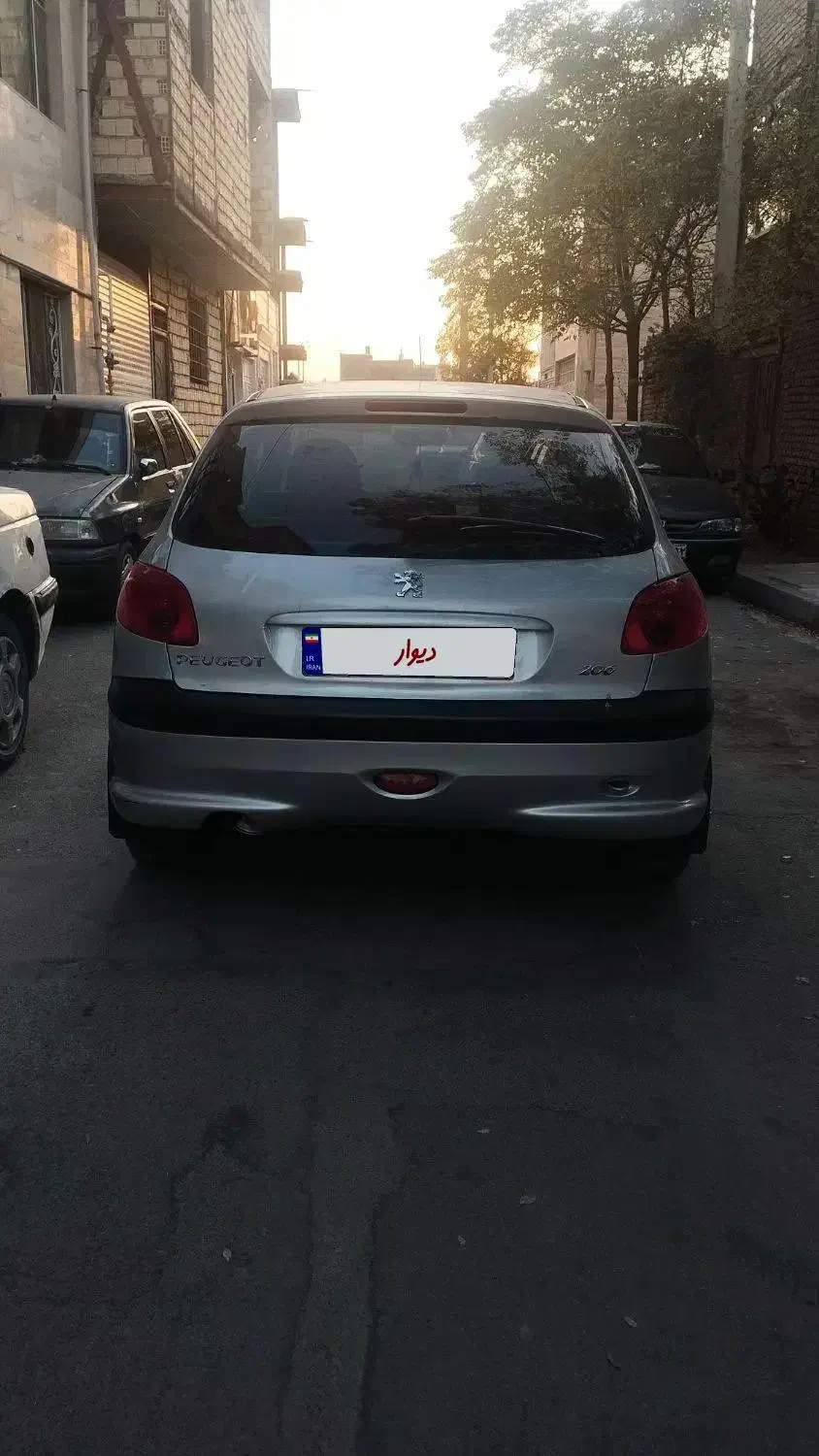 پژو 206 تیپ 3 - 1386