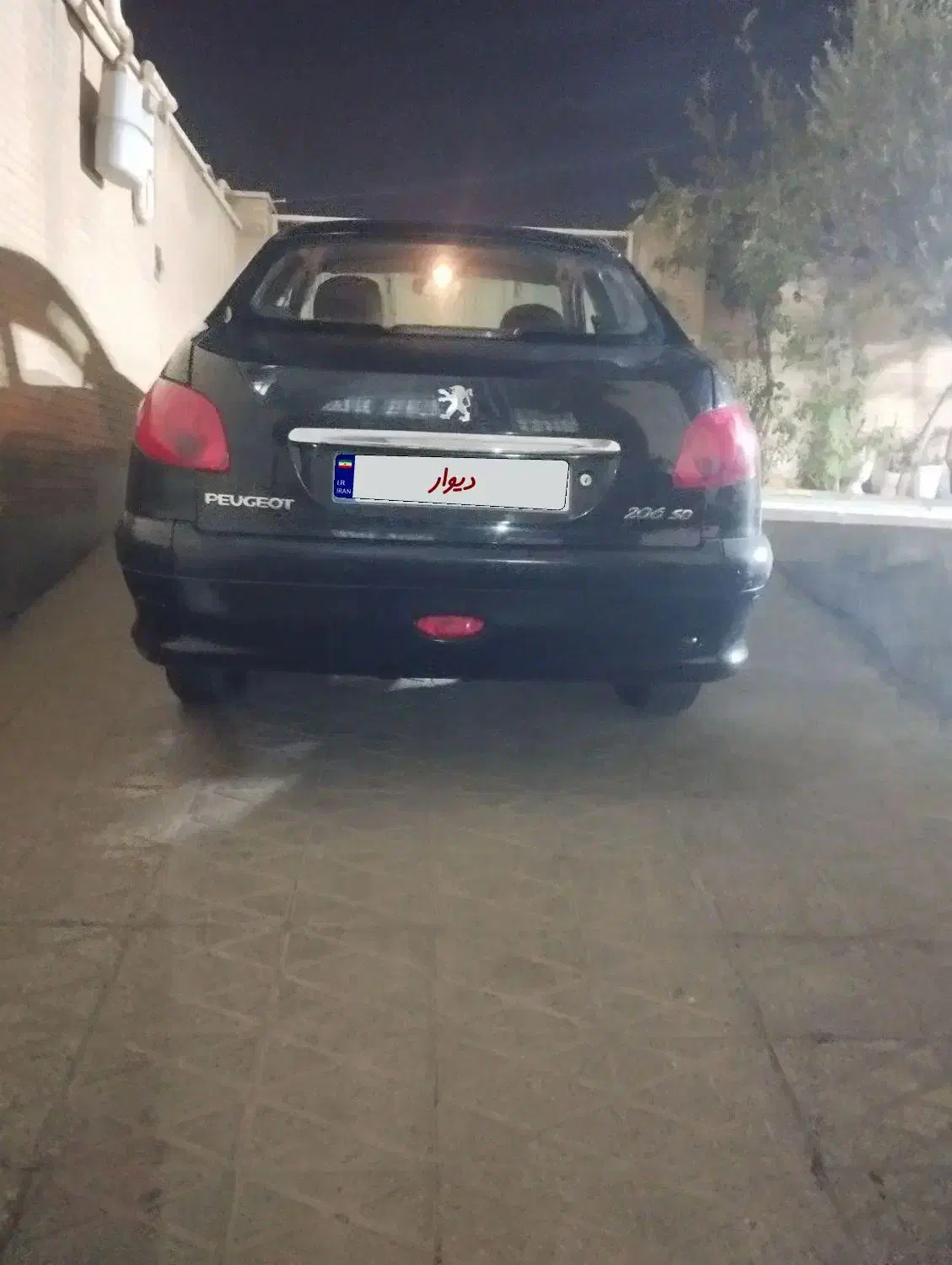 پژو ۲۰۶ صندوق دار v8 - 1386