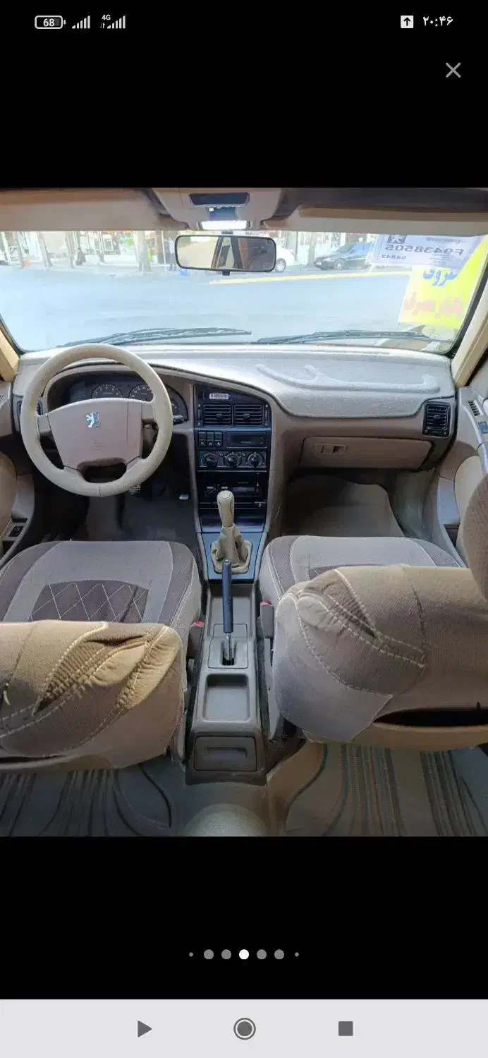 پژو 405 GLX - دوگانه سوز - 1389
