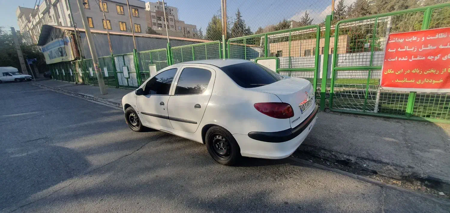 پژو ۲۰۶ صندوق دار v8 - 1398