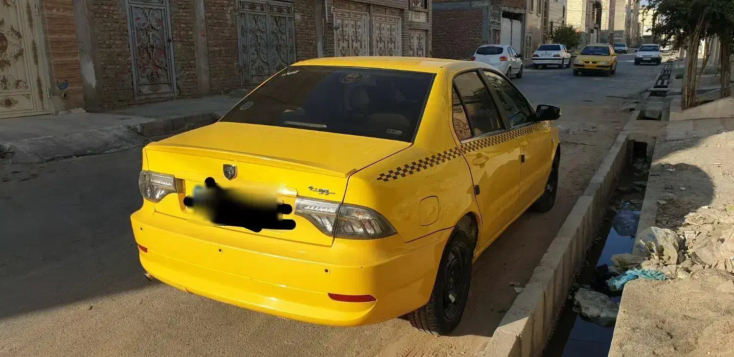 سمند سورن پلاس تاکسی دوگانه سوز - 1402