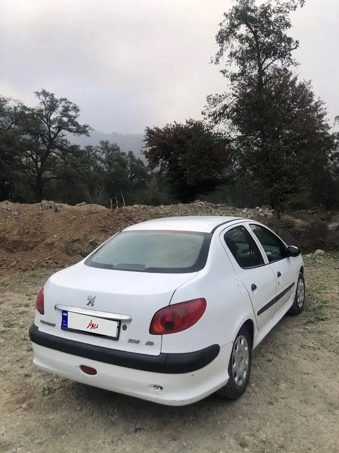 پژو ۲۰۶ صندوق دار v8 - 1395
