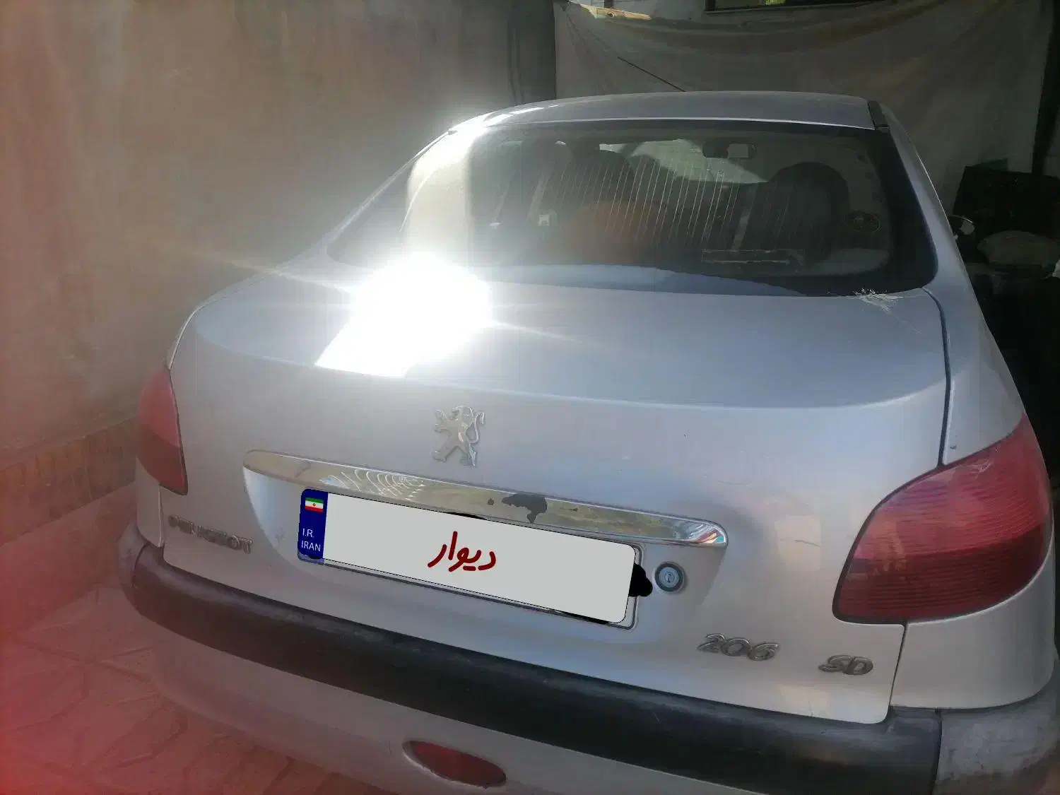 پژو ۲۰۶ صندوق دار v10 - 1388