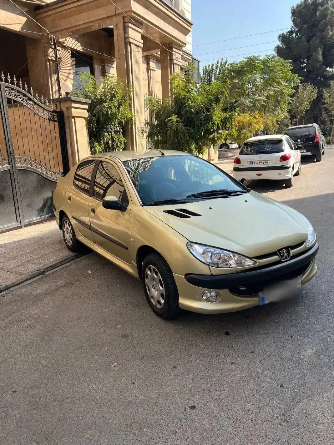 پژو ۲۰۶ صندوق دار v8 - 1386