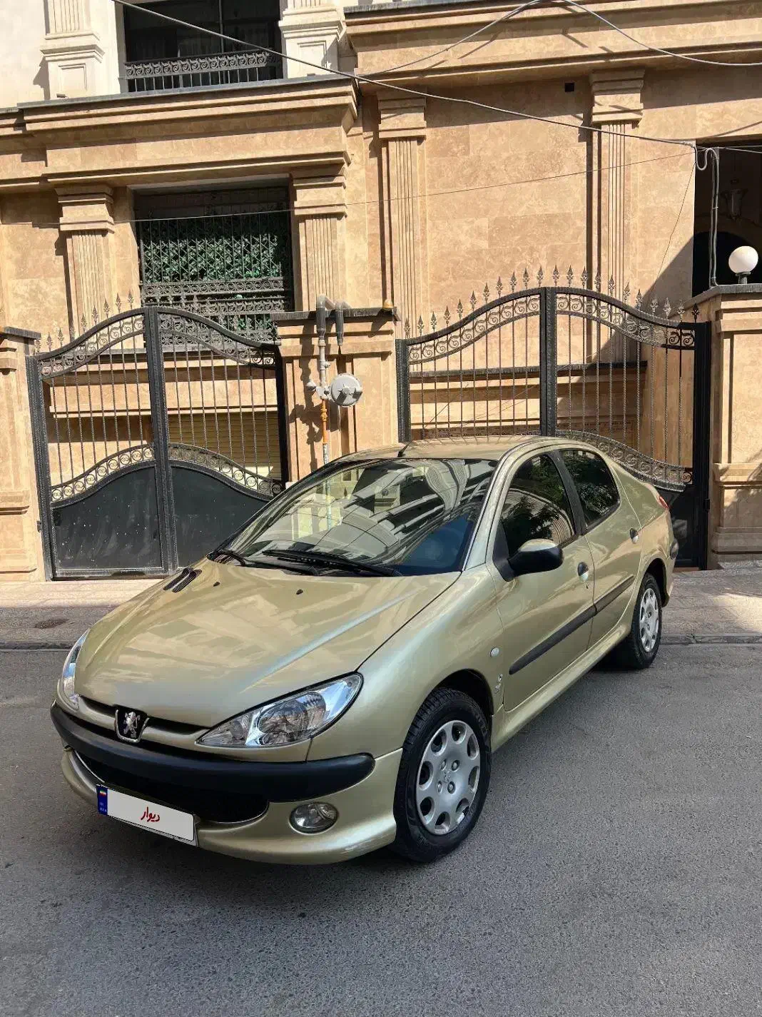 پژو ۲۰۶ صندوق دار v8 - 1386