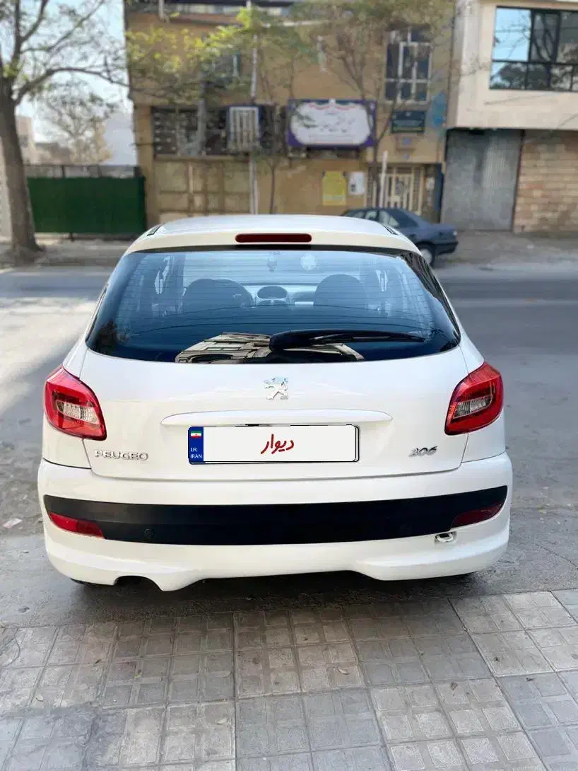پژو 206 تیپ 3 - 1393