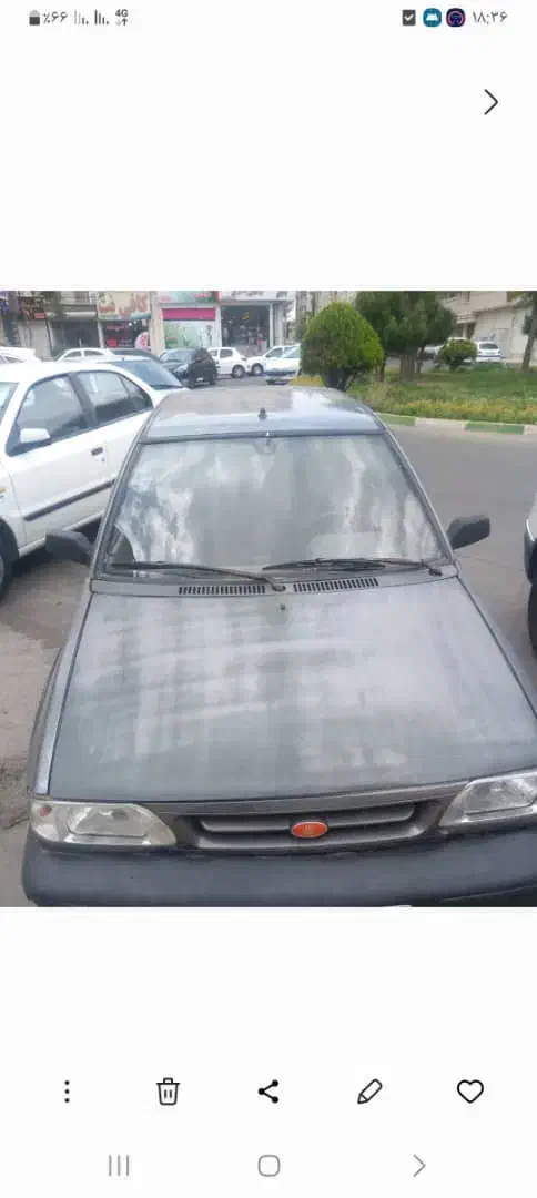 پراید صبا بنزینی - 1387