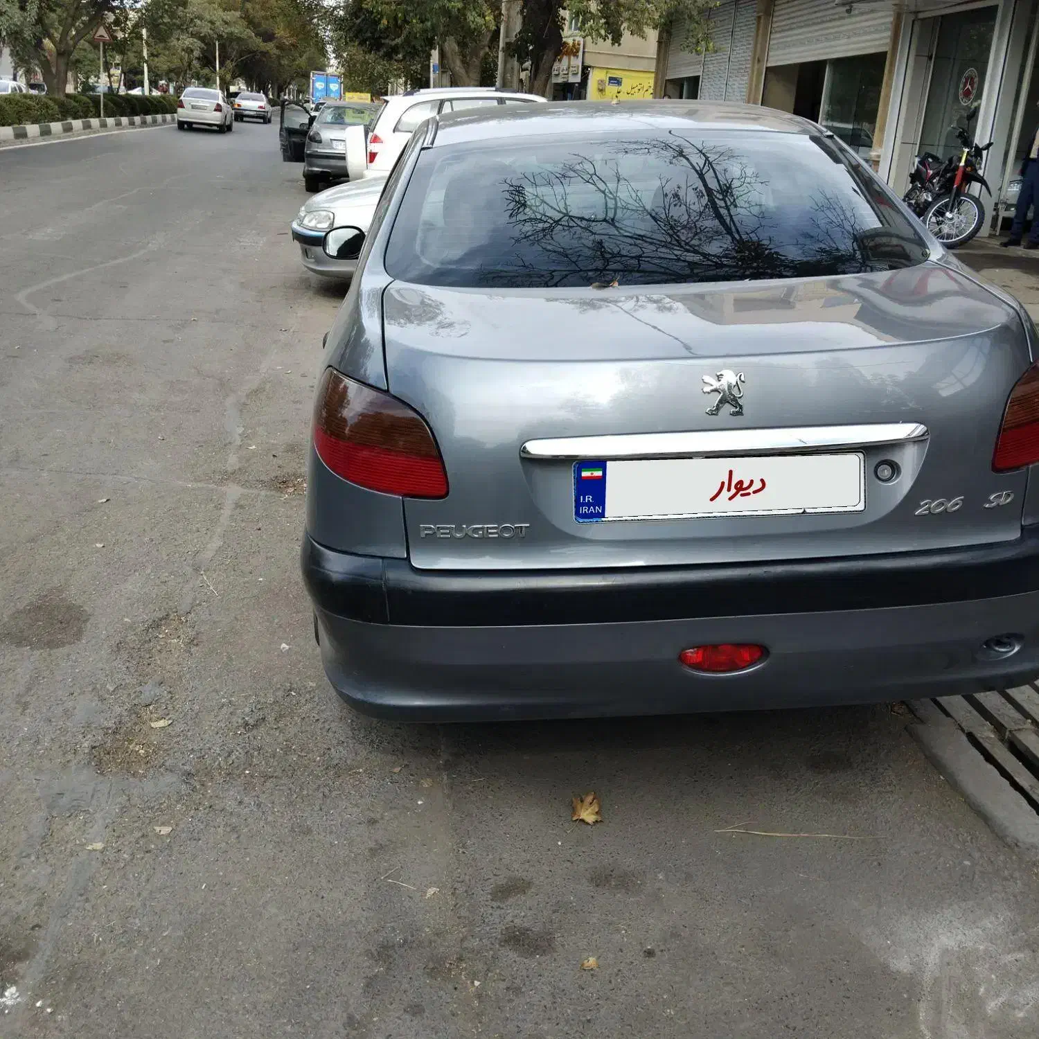 پژو ۲۰۶ صندوق دار v20 - 1389