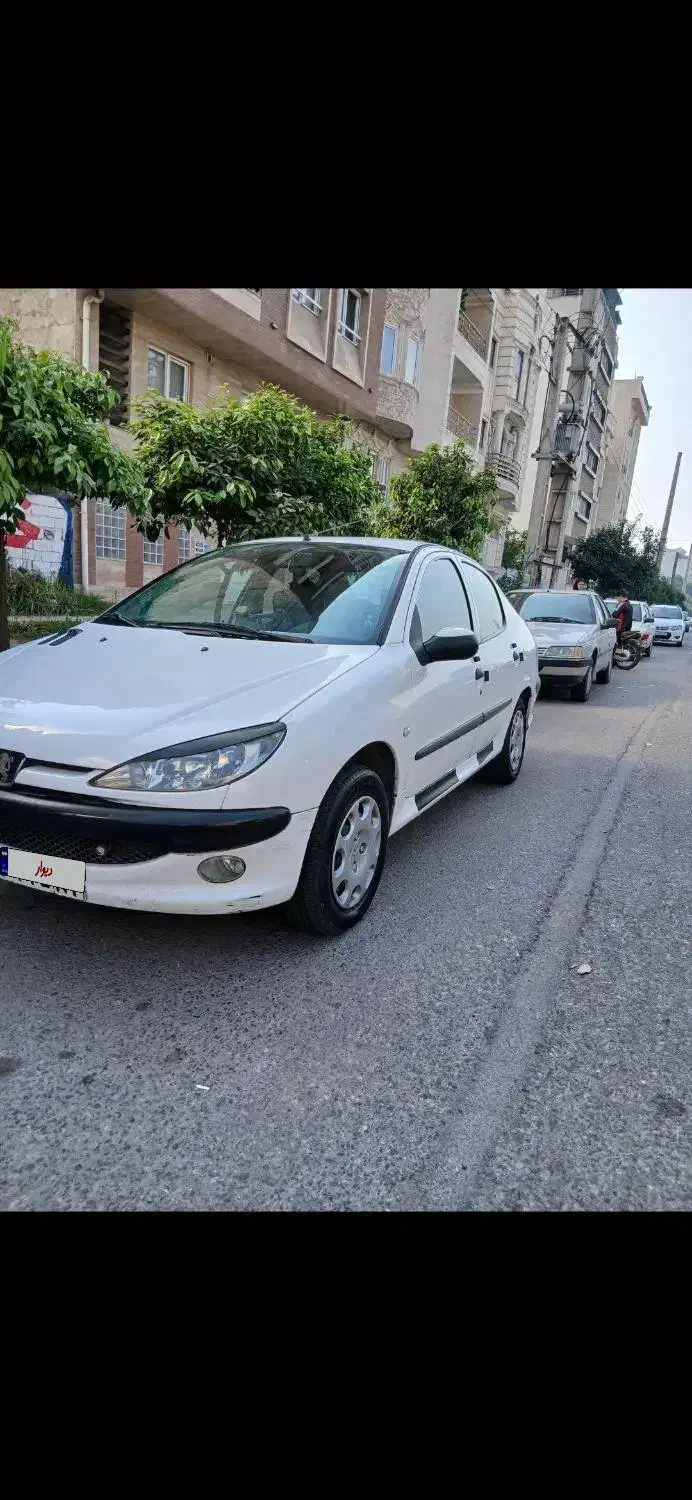 پژو ۲۰۶ صندوق دار v20 - 1389