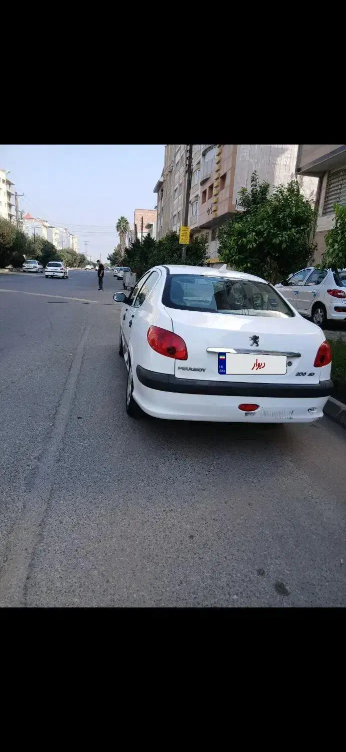 پژو ۲۰۶ صندوق دار v20 - 1389