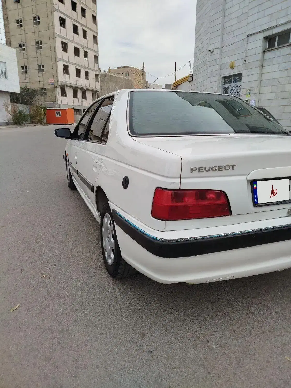 پژو پارس دوگانه سوز - 1386