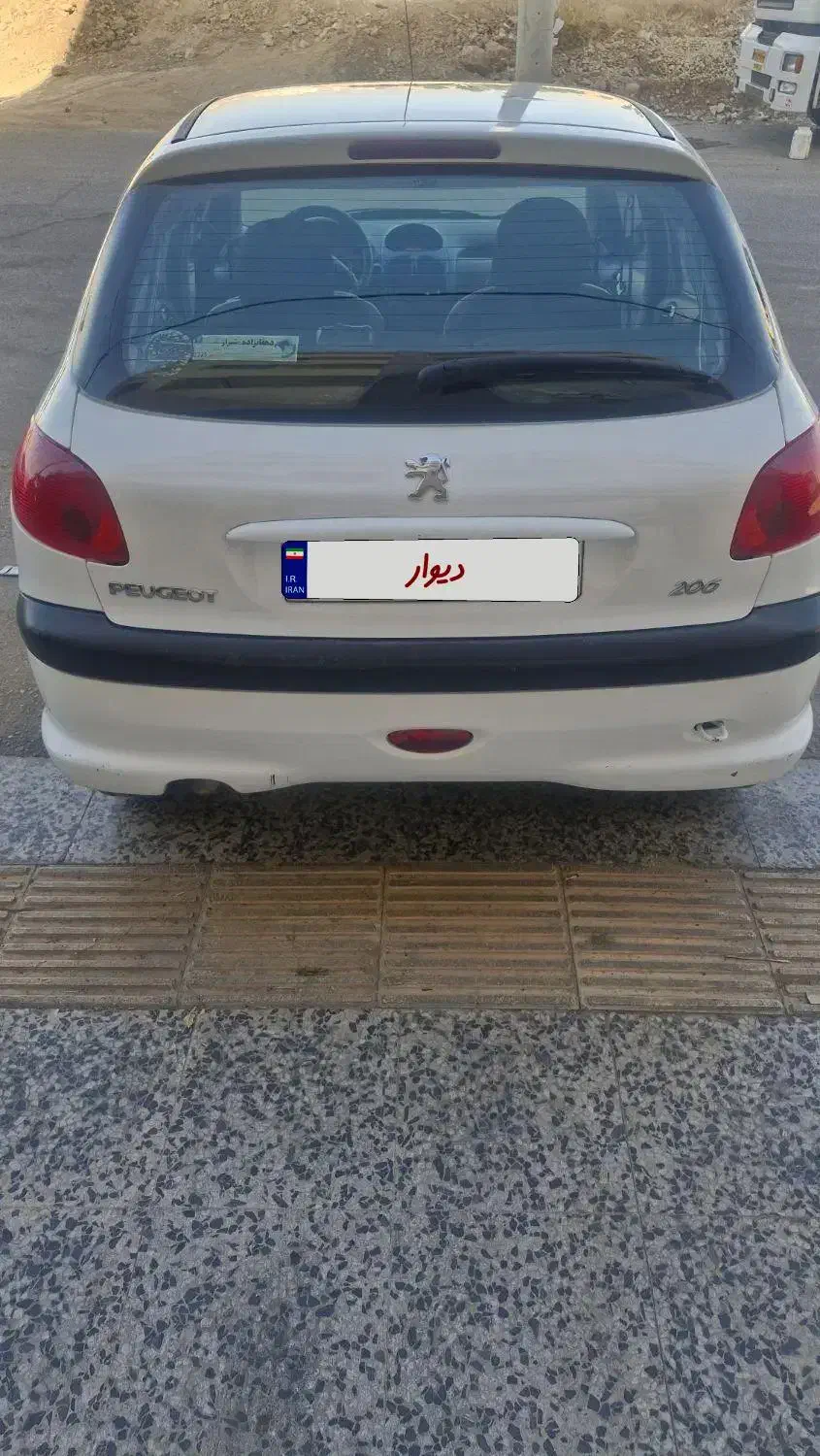 پژو 206 تیپ 3 - 1398