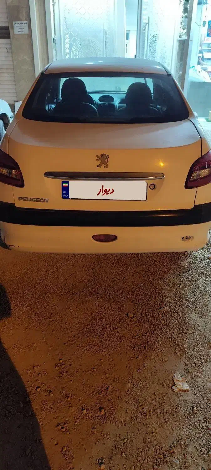پژو ۲۰۶ صندوق دار v1 - 1389