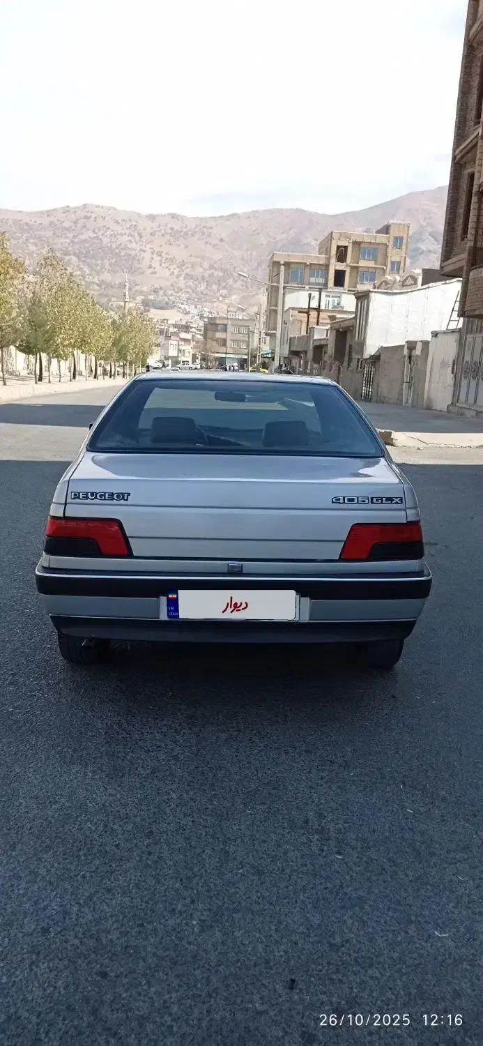 پژو 405 GLX - دوگانه سوز - 1391