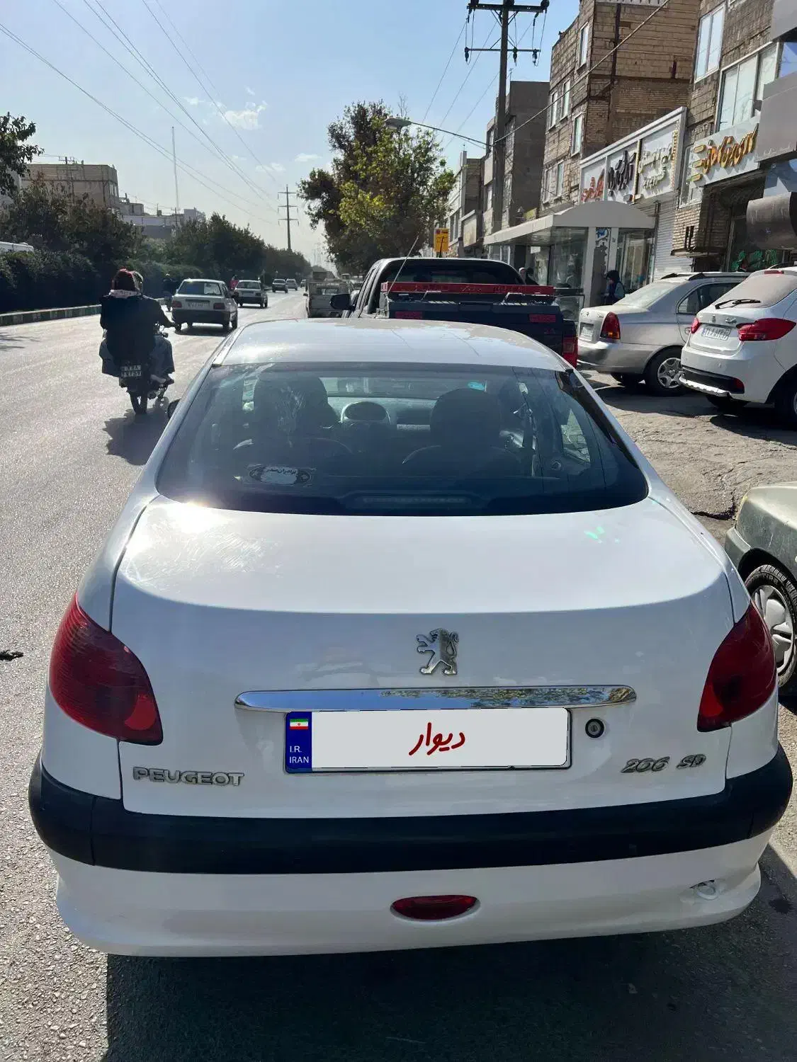 پژو ۲۰۶ صندوق دار v1 - 1390
