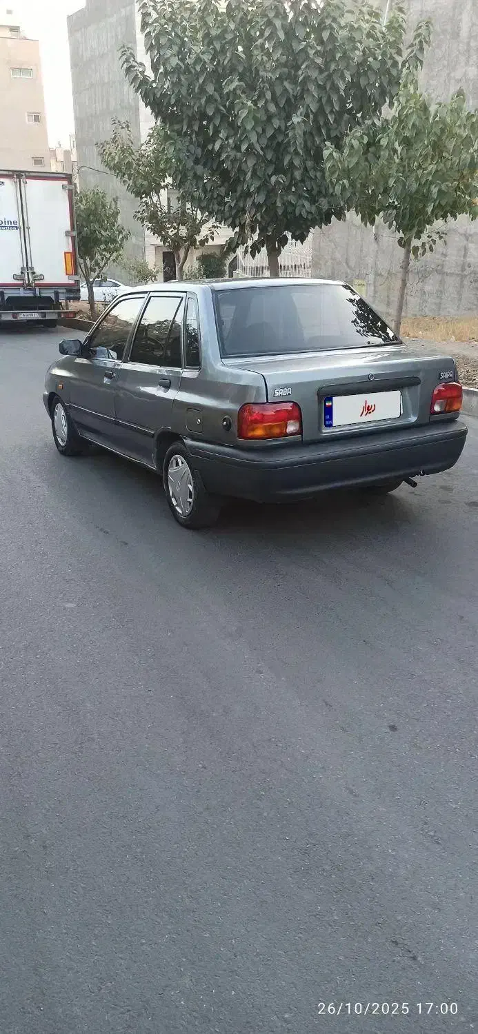 پراید صبا دوگانه‌سوز - 1387