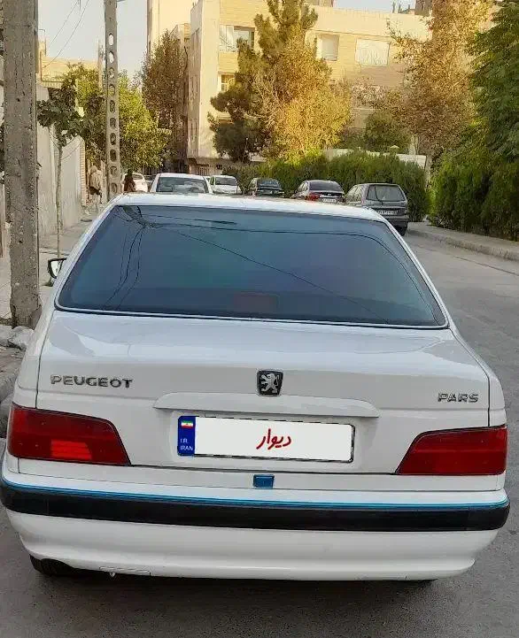 پژو پارس دوگانه سوز - 1386