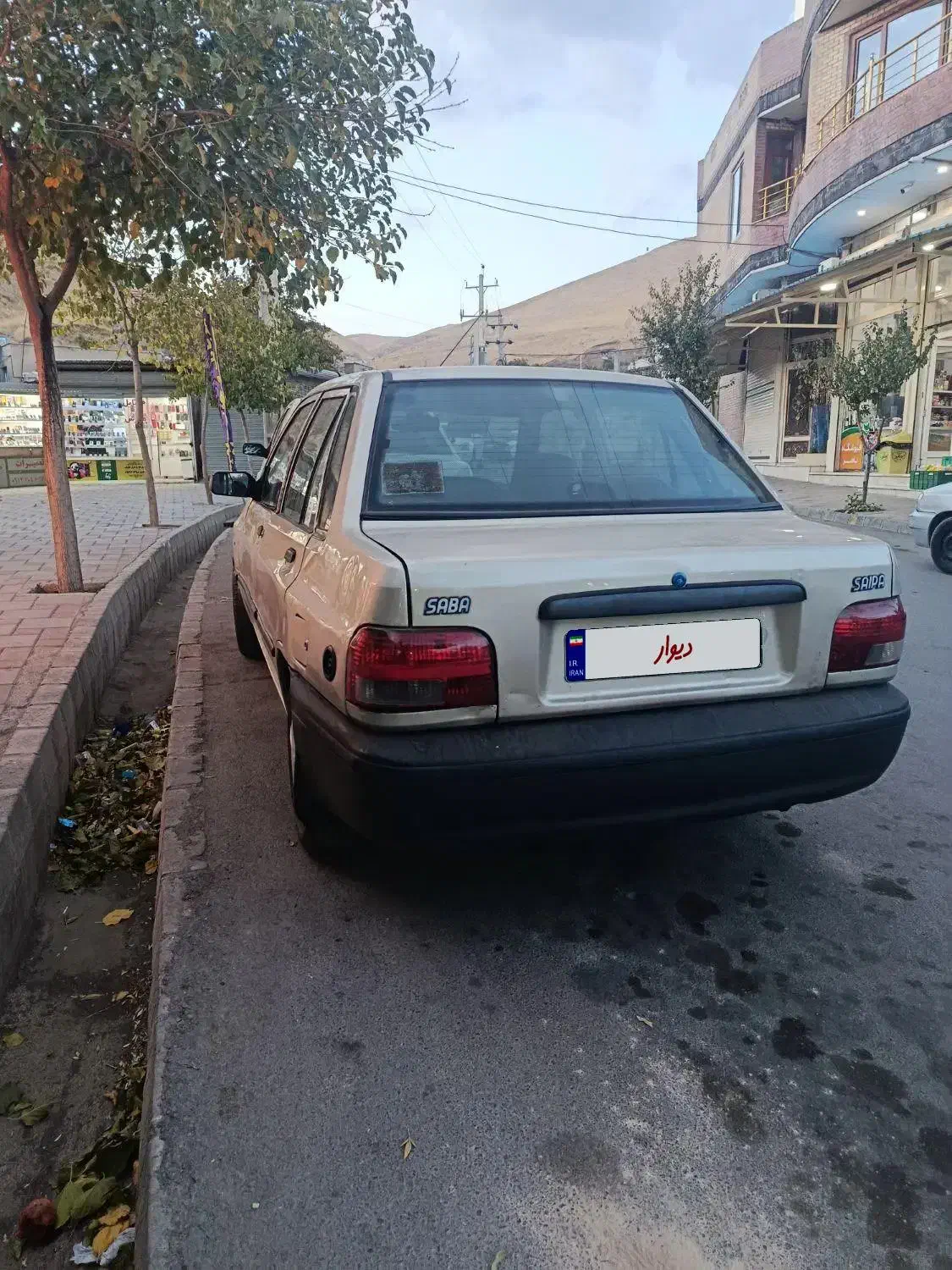 پراید صبا بنزینی - 1387