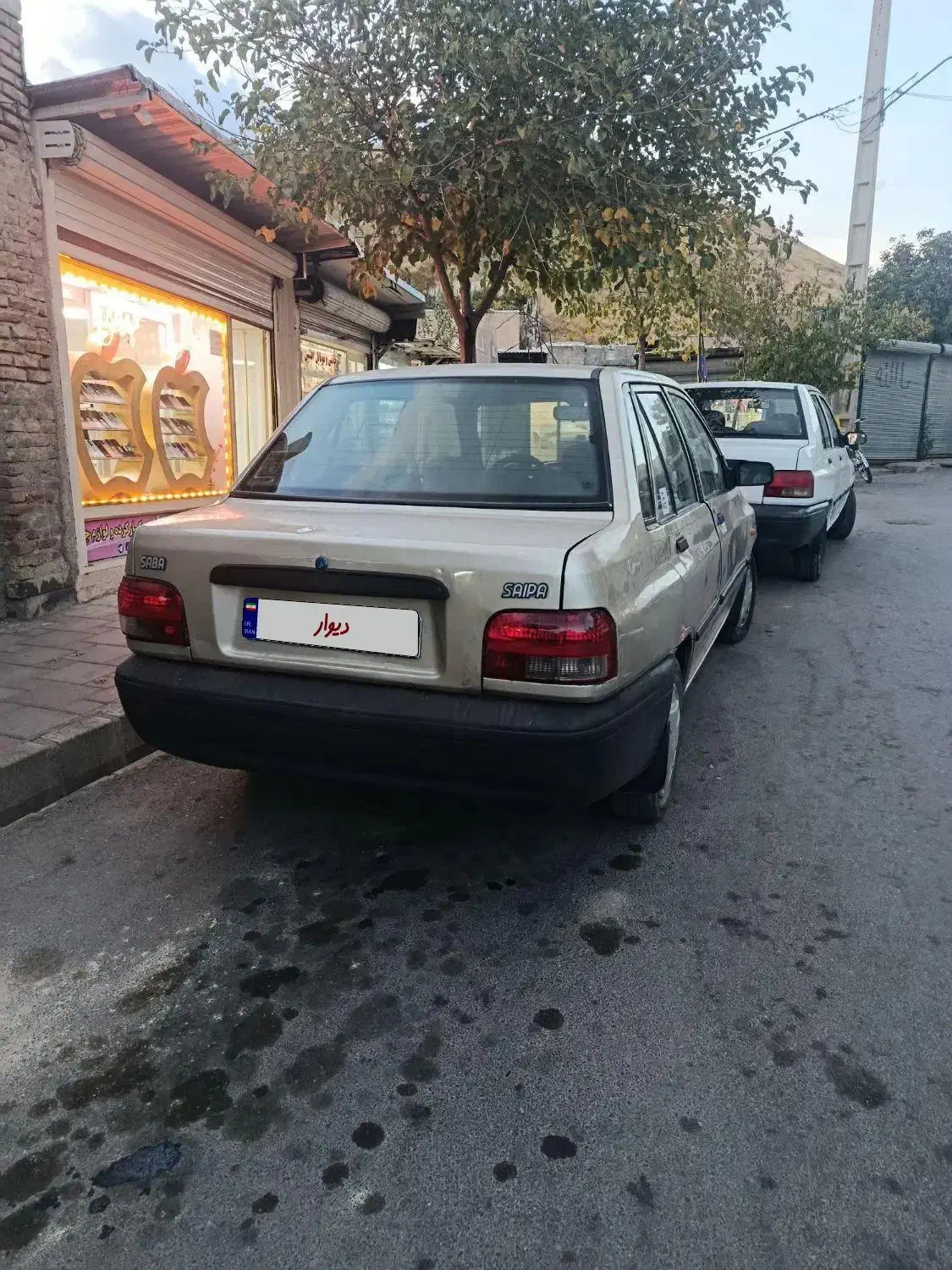 پراید صبا بنزینی - 1387