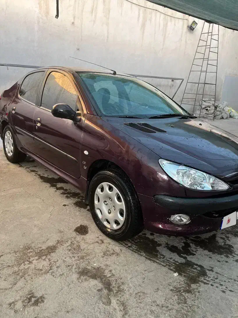 پژو ۲۰۶ صندوق دار v8 - 1390