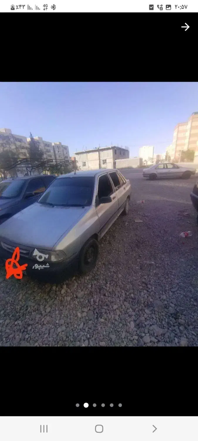 پراید صبا بنزینی - 1385