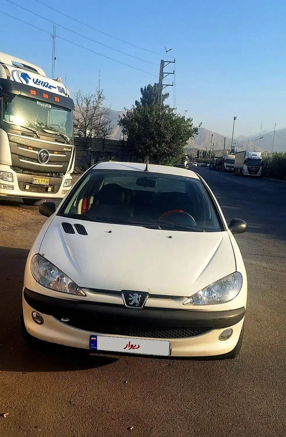 پژو ۲۰۶ صندوق دار v20 - 1388