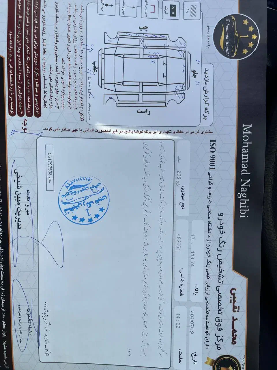 پژو 206 تیپ 5 - 1393