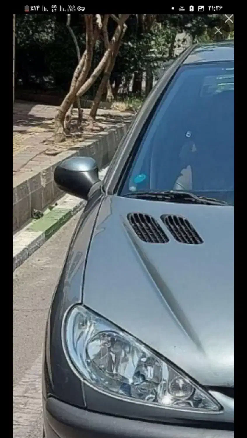 پژو ۲۰۶ صندوق دار v8 - 1398